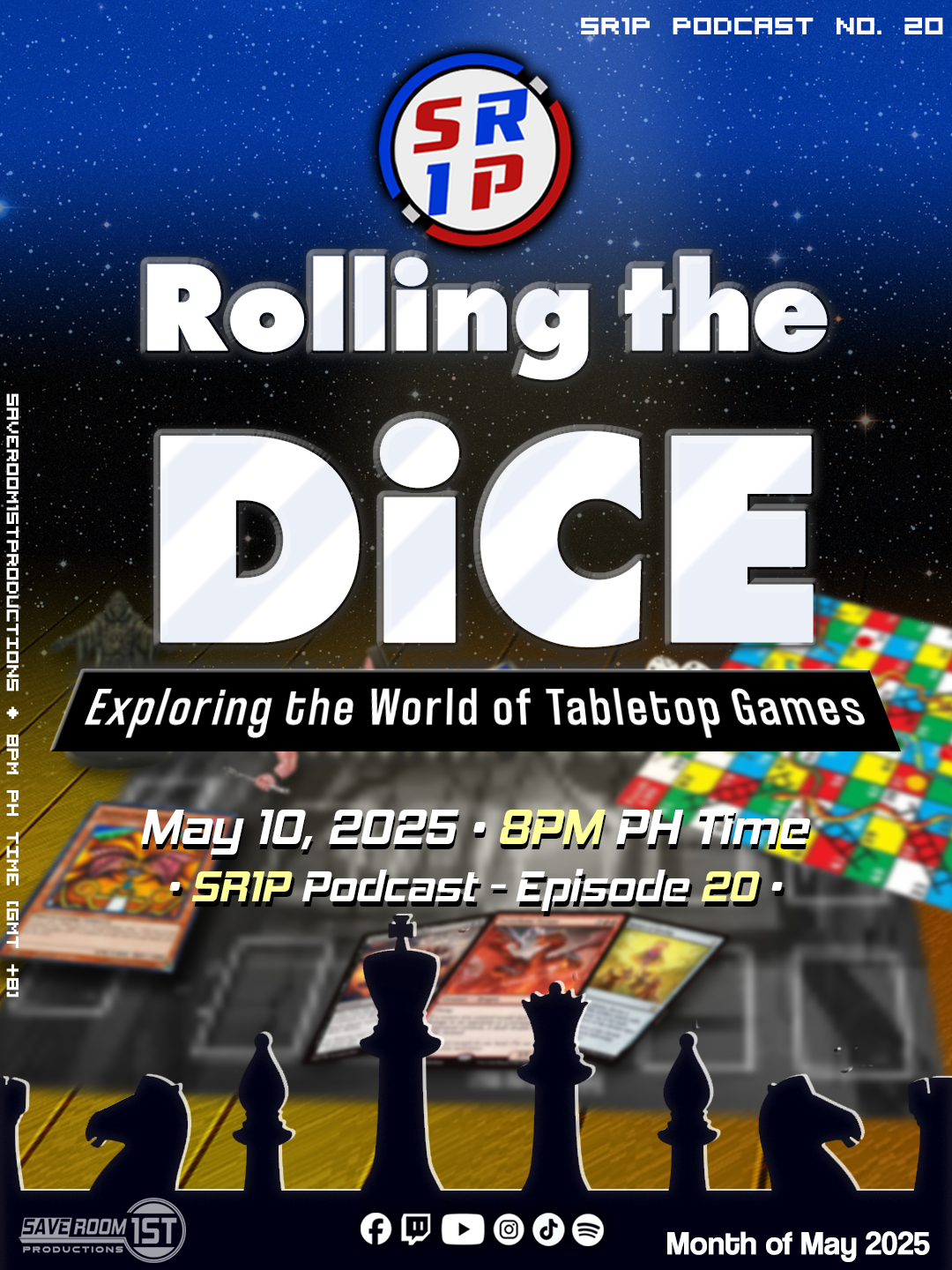 SR1P Podcast Episode #20: Exploring the World of Table Top Games