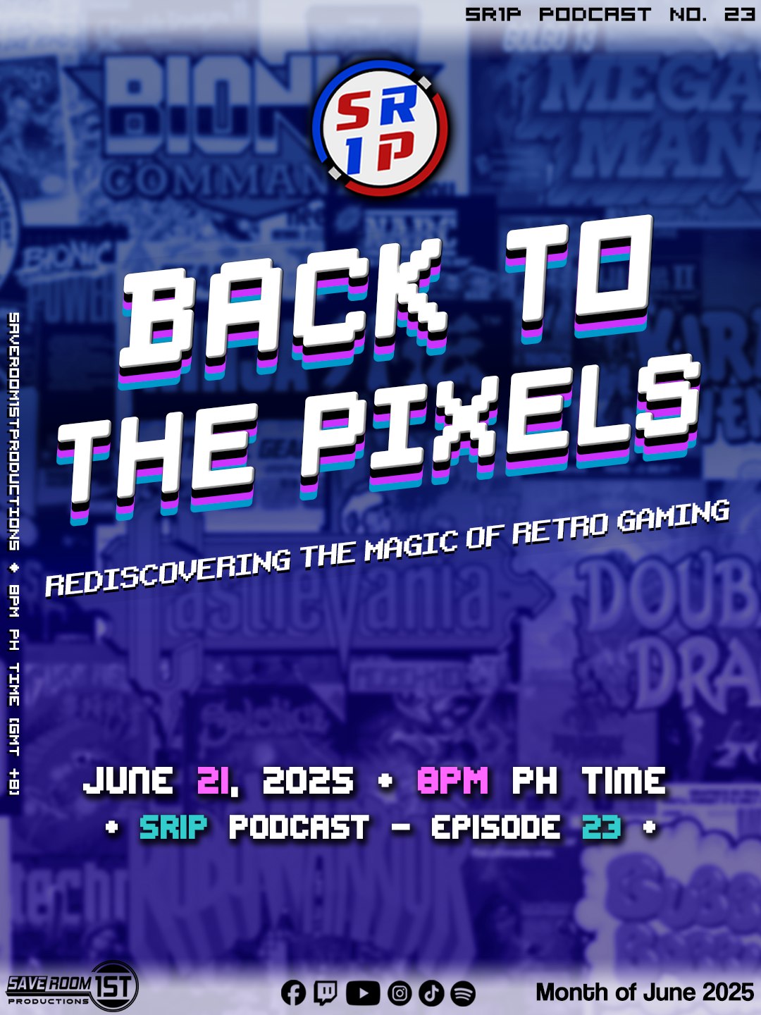SR1P Podcast EP23 – Back to the Pixels: